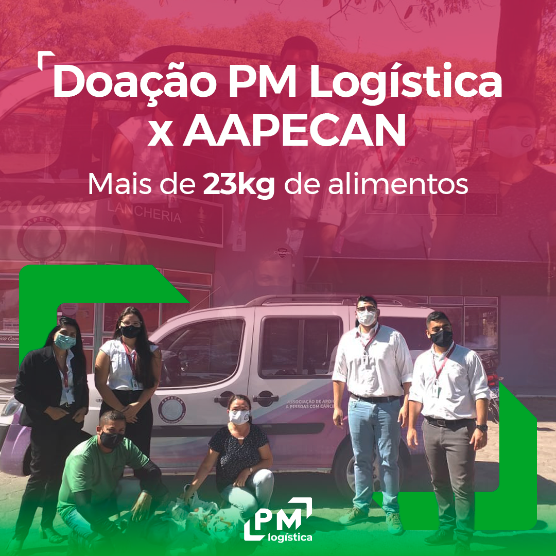pm logística faz doações para aapeecan uruguaiana